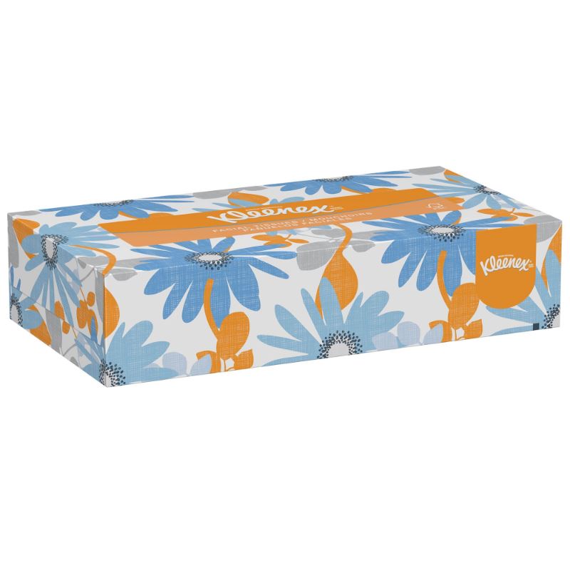 KLEENEX FACIAL TISSUE WH 48/125/CS